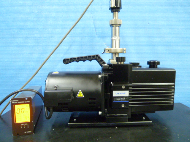 中古 ULVAC GlD-051 ﾛｰﾀﾘｰﾎﾟﾝﾌﾟ