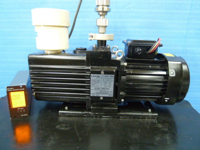 中古ULVAC GLD-136A ﾛｰﾀﾘｰﾎﾟﾝﾌﾟ